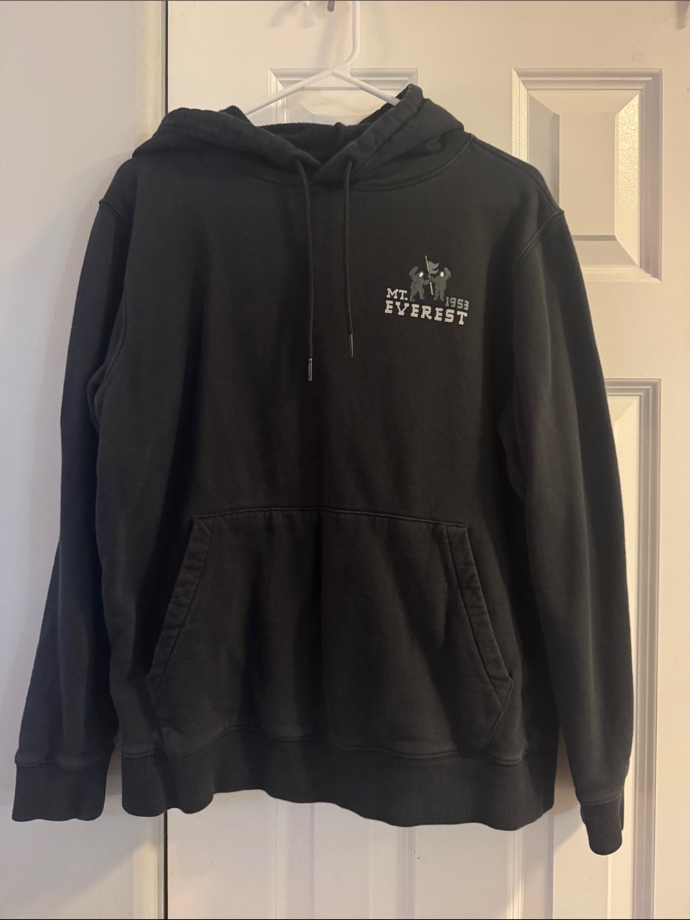 Mountain Hardwear Black Mt. Everest Hooded Pullover